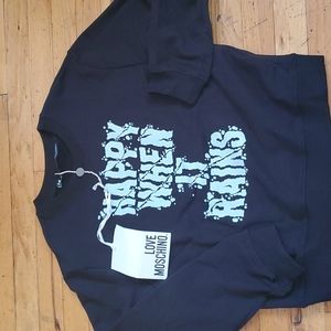Love moschino sweater size 4 color black ⚫